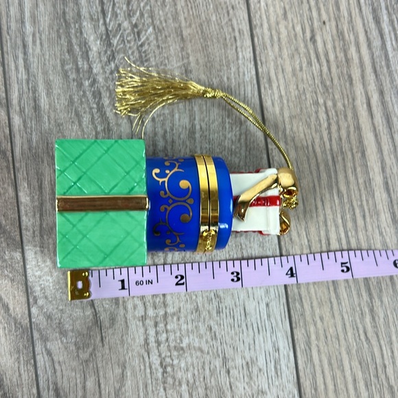 Perfect Lenox Hinged Christmas Gift Boxes Ornament Trinket Box - Picture 6 of 8